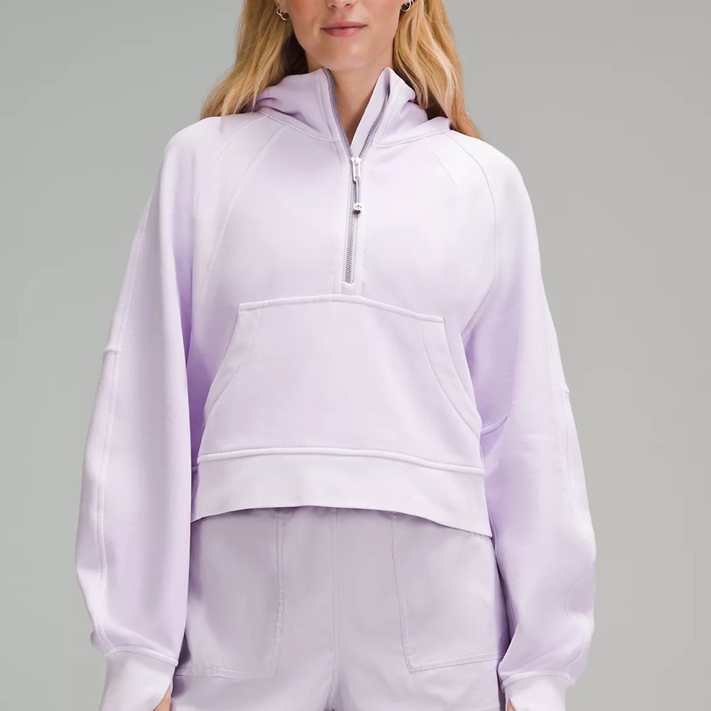 Lululemon half-zip Scuba - XS/S